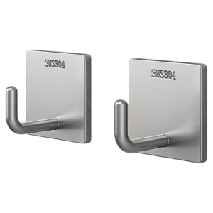 XUANG | Strong Load-bearing No-drilling Hook for玄关 Hallway Bathroom 304 Stainless Steel