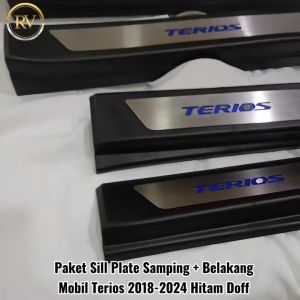 Paket Sillplate Pijakan Kaki Samping Mobil Daihatsu Terios 2018-2024