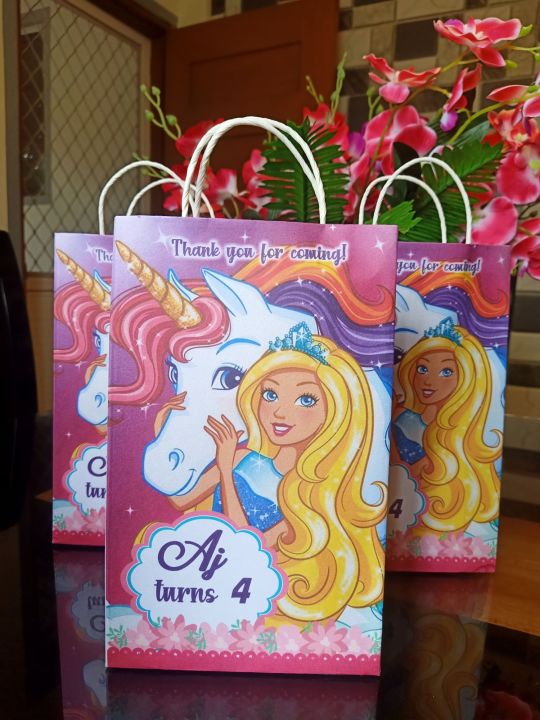 Mcdo Barbie Unicorn Theme Sale Barbie Unicorn Party Supplies Clearance