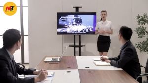 [ RẺ VÔ ĐỊCH ] Giá Treo Tivi Di Động NB  AVA1500 TỪ 32 - 75 INCH CÓ BÁNH XE DI CHUYỂN  - Model 2023  [HÀNG CHÍNH HÃNG]