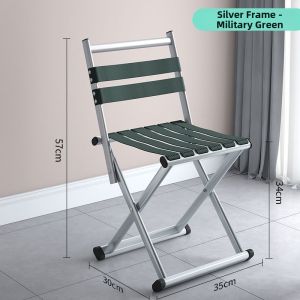 Jiaxun | Portable Folding Chair With Backrest For Fishing And Outdoor