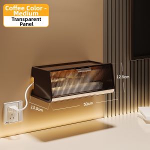 Wall Mounted Storage Shelf for Routers WIFI CATV Set-top Box and Sockets