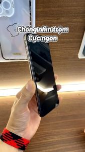 Kính Cường lực KingKong Chống Nhìn Trộm Chống Vân Tay 4D hãng WK Wekome IPhone X - 15 Promax Tankashop99