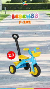 Sepeda Roda Tiga Tricycle Bebeho F101 – PMB Toys