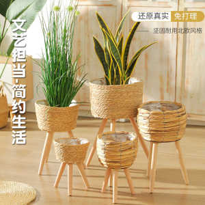 ชั้นวางถ้วยกันชนทรงสามเหลี่ยมสไตล์ Scandvinian สำหรับตกแต่งบ้าน ทำจากเส้นใยไผ่ สวยงามและใช้งานได้จริง