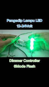 Modul LED Kedip LED Controller Modul Kedip Dimmer Pengatur Kedipan Lampu LED Running Universal MSV