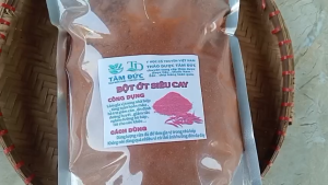 ớt bột siwwu cay nguyên chất 100G - hương vị tự nhiên