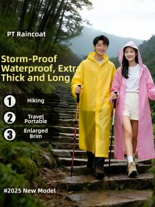 RAINCATO | Disposable Waterproof Long Raincoat For Outdoor Travel Hiking