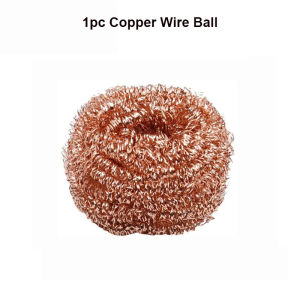 Solder Iron Tip Cleaning Cleaning Sponge Nozzle Tip Copper Wire Cleaner Ball for Cleaning Soldering Irons and Tip