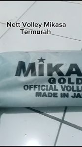 TERLARIS !! Net Bola Voli Mikasa Gold Volley Volly - Net Voli Murah - Net Bola Voli - Net Mikasa Original - Net Mikasa Murah
