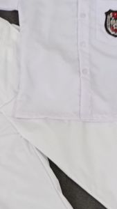 setelan seragam sekolah putih-putih pendek panjang laki-laki sd kelas 1-6 {non set}
