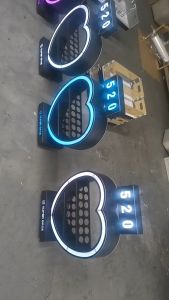 พร้อมส่ง/ที่วางแก้วค๊อกเทล520รูปหัวใจขนาดใหญ่ลดราคาพิเศษกว้าง50ซม.สูง70ซม.ที่มีสีสันสวยงามเหมาะสำหรับร้านเหล้ารีสอร์ทสถานบันเทิง/จัดส่งฟรี/มีบริการชำระปลายทาง