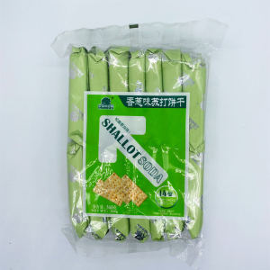 ขนมเบเกอรี่โซดา ขนมเค้กโซดา ขนมเค้กโซดารสหอมหัวหอม รสเค็ม รสนม ขนมสุก ขนมอบ ขนมสำหรับทานเล่น ผลิตจากจีนแผ่นดินใหญ่