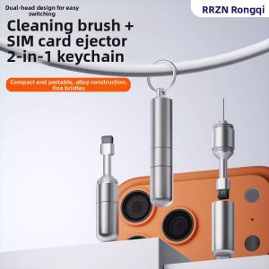 RQZN | Multifunctional Alloy SIM Card Ejector Earwax Cleaning Tool