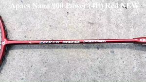 Vợt cầu lông Apacs Nano 900 Power - 4U đỏ NEW24 | Vợt chính hãng đánh phong trào gia tăng độ bền khung