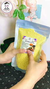 Hạt Kê Vàng Hữu Cơ Bò Đội Nón 500g