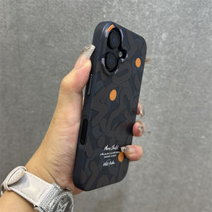 Dell Applicable 17 16 Phone Case White Graffiti Creative 16Promax Magnetic Skin Feel 15Pro Double Sided Film 14 High End 13 Internet Celebrity 12 Metal Key 16Pro