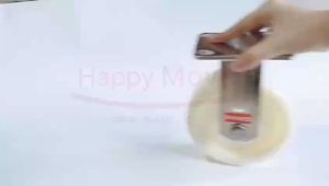 Bánh xe nylon trắng tải nặng càng Inox 304 cố định - 100 - 125 - 150 - 200mm - Happy Move Thái Lan