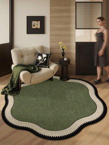Waterproof French Vintage Round Carpet