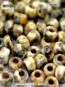 สร้อยคอโทรศัพท์แบบ DIY Miyuki Picasso Turquoise Yellow Beads โซ่โทรศัพท์มือถือแบบแขวนลูกปัดหลากสีสัน