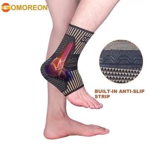 2Pcs Ankle Brace Foot Support Compression Sleeves for Men Women Ankle Stabilizer for Fasciitis Sports Protection