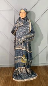 NAFHA - Mukena Terusan Dewasa DiorSilk Sultan Series