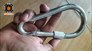 Móc leo núi kiểu hồ lô thép khổng lồ size 200mm Thiết kế chắc chắn | Dễ cầm nắm