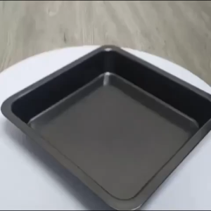 Carbon Steel Nonstick Roasting Pan Square Baking Tray Loaf Toast Bread Cake Bakeware DIY Pastry Pan Dish Kitchen Utensils