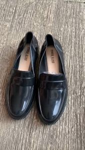 Sepatu Kerja Wanita Jelly Alina: Sepatu Loafer Karet Import Kekinian
