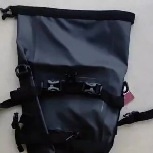 Universal Motorcycle Tank Side Bag/Front Load Saddle Bag Mounting Base Motorbike Fuel Tank Side Bag Hanging Base
