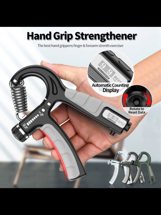 New Hand Grip Strength Trainer 100KG Adjustable Hand Grip