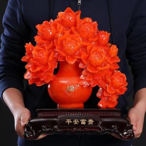 Tượng Hoa Mẫu Đơn Phong Thuỷ Quà Tặng Tân Gia Khai Trương Sinh Nhật