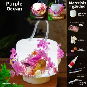 Creative Pressed Flower Night Light Kit