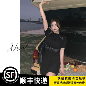 Nazal Slightly Oversized Girls plus Size Swimsuit Womens Covering Belly Thin Korean Ins Style Hot Spring Student Swimwear Short Sleeve