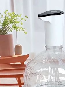 【IREMMO】Home Drinking Bottle Mini Water Pump Water Dispenser Rechargeable Water Pump Smart Tap Rechargeable USB Charging