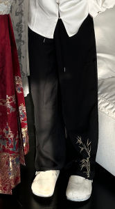 Couples Chinese Style Embroidered Shirt with Buttoned Waistcoat Red Skirt Engagement Set New Years Traditional Costume