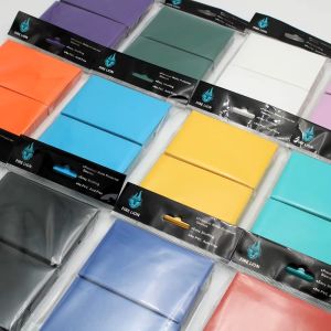 100ct Matte Card Sleeves Colorful Standard Size Trading Cards Protectors Tarot Shield for MTG PKM Board Games TCG Cards 66x91mm