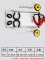 Pet Wheelchair for Disabled Dogs And Cats Assistance Vehicle for Elderly Pets with Front And Rear Limb Support Mobility Aid. 
