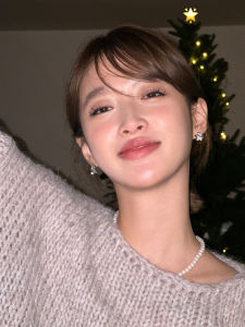 ต่างหูเงินแท้ทรงดาวไม่สมมาตรสำหรับผู้หญิง เครื่องประดับแฟชั่น รูปทรงเรขาคณิต ต่างหูแบบสวม ดีไซน์เก๋ไก๋ เครื่องประดับแฟชั่น