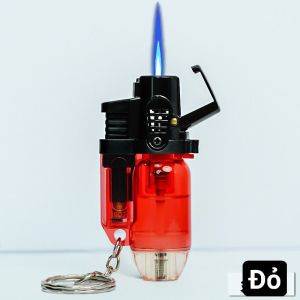 (Shop bán giá sỉ tặng phụ kiện) Bật lửa móc khóa SK613 tia khè nhỏ chống gió có rảnh tay tiện lợi. Shop tặng kèm đầu bơm + thẻ bảo hành