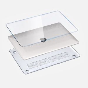 Crystal Laptop Case for Macbook Air 13.6 M4 15 M3 Clip Hard Cover for Mac Book Neo A3404 2026 Pro 13 M1 M2 14 16 Inch Skin Shell