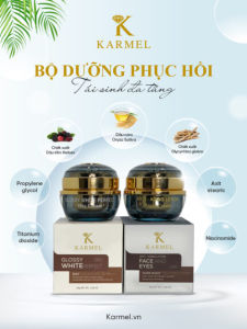 Kem tái sinh đa tầng ngày và đêm Kamel Dưỡng Sáng Tăng Sinh Collagen Cấp HA Ngăn Lão Hóa