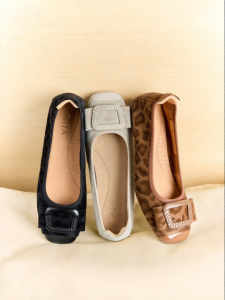 Flat Leopard Print Ballet Flats