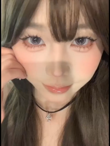 6 Monthes Beauty Pupil Colored for Eyes Cosmetic Natural Glasses Colored Natural Make Up 0-800 Degrees 眼部彩妆自然彩妆0-800度冰葡萄紫网红正品爆款美瞳紫色混血半年抛明星同款大直径隐形眼镜