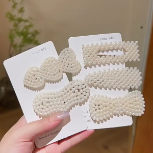 Jepitan Mutiara Korea anak dewasa / Jepit Rambut mutiara / Pearl Hairpin Hairclip / Pin Rambut ACC16