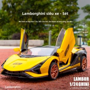 HEIMANBA | Mô Hình Xe Đồ Chơi Bằng Kim Loại Cho Trẻ Em Làm Quà Tặng