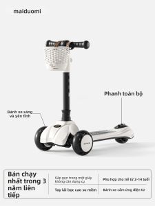 maiduomi | Xe Chạy Trẻ Em 3 Trong 1 Có Ghế Ngồi