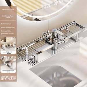 DOOPO | 304 Stainless Bathroom Organizing Rack