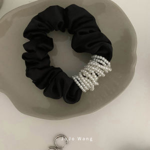 Handmade Mini Pearl Hair Ties Elastic Hair Bands Headwear Original Design Fresh out Fashion Hair Accessories for Women Girls