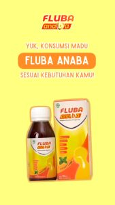 Madu Herbal FLUBA ANABA: Solusi Batuk & Demam untuk Dewasa & Anak